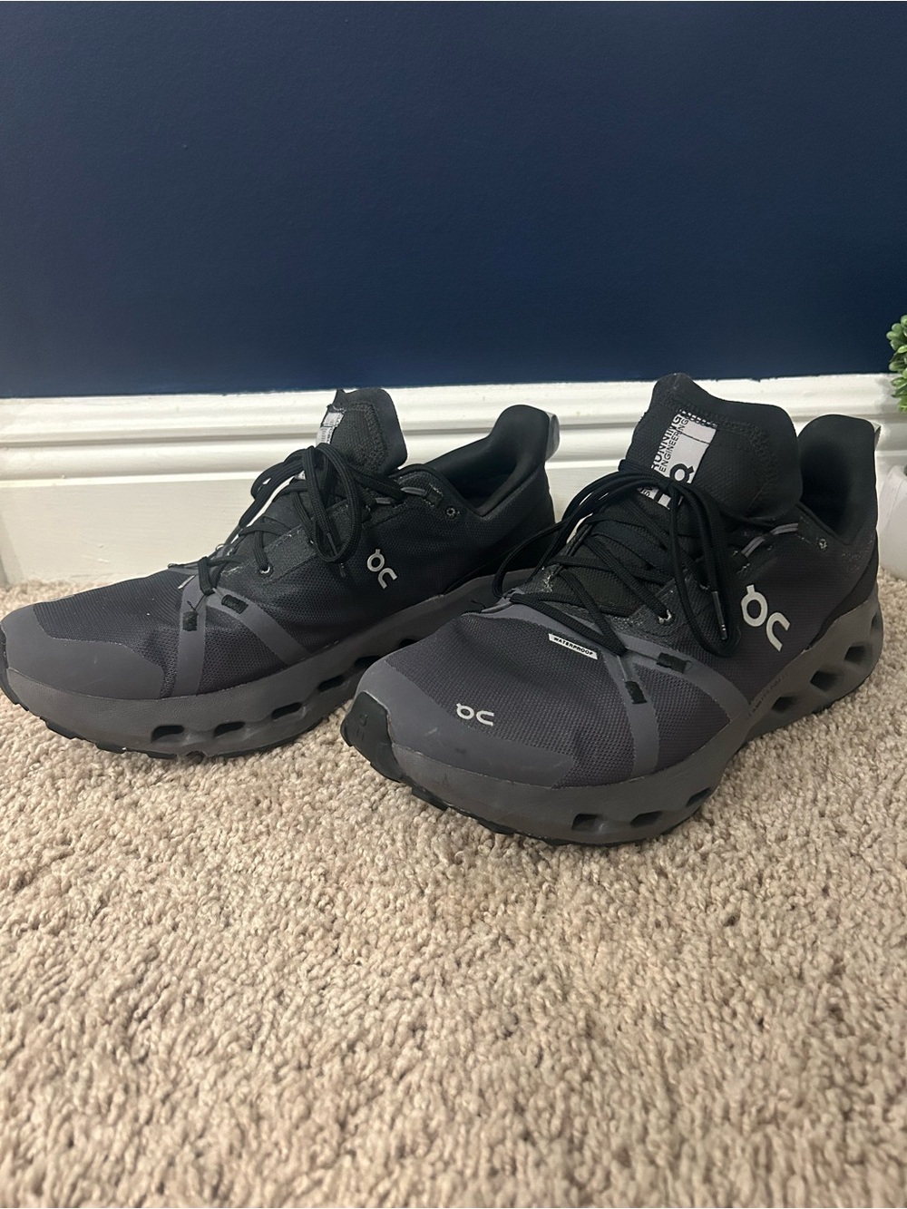 On Running Men's Cloudnova Sneakers - Black